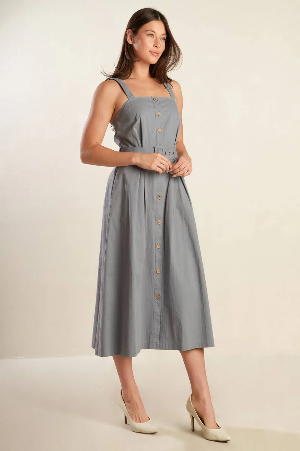 CALIFORNIA DREAMING BUTTON DOWN DRESS - Image 12