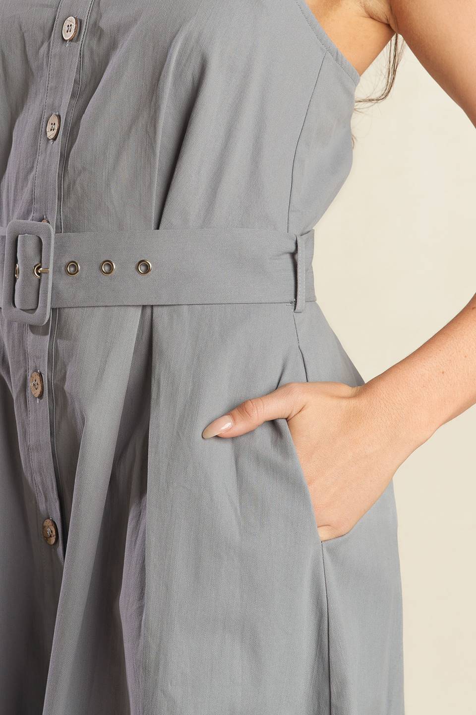 CALIFORNIA DREAMING BUTTON DOWN DRESS - Image 15