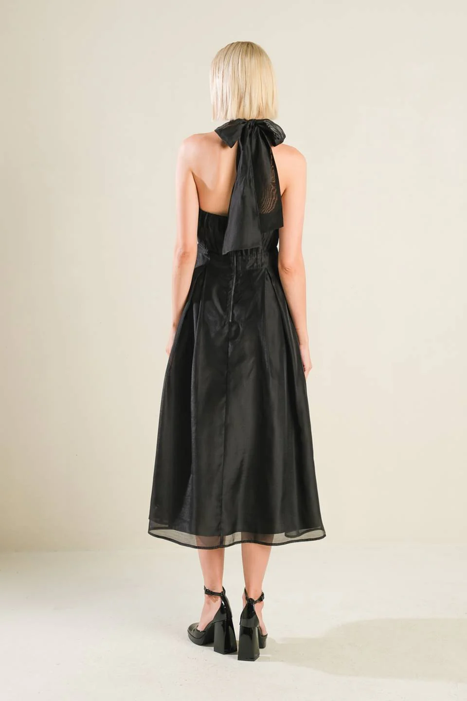 INVITATION TO LOVE WOVEN MIDI DRESS - Image 2